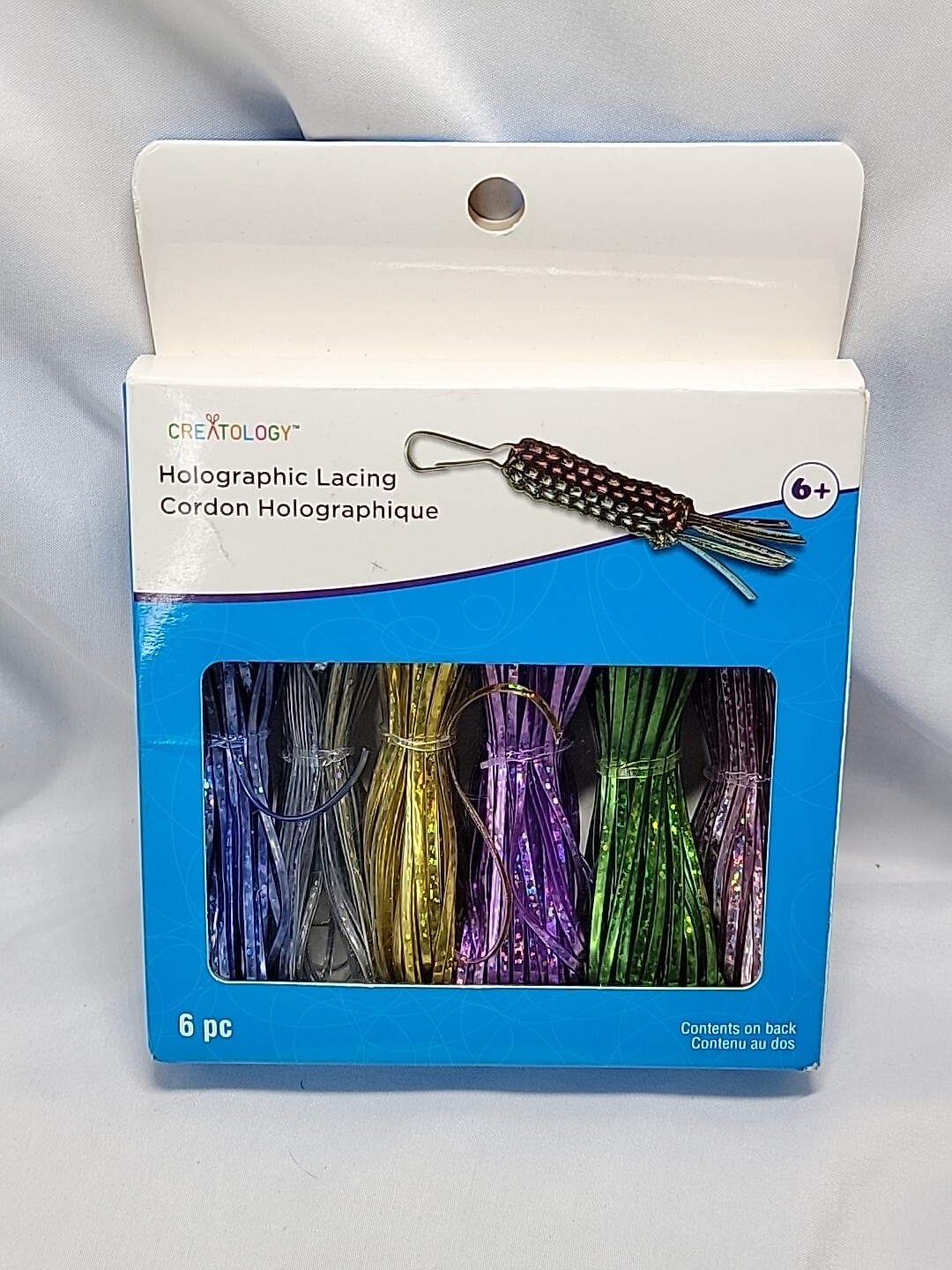 Creatology Holographic Lacing Cordon 6 – 10 Yard Hanks Gimp Jelly Cord Craft