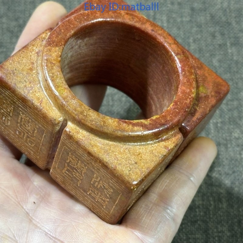 Modern Craft Xiu Jade-like Cong Pendant – Carved Craft for Collection & Ornament