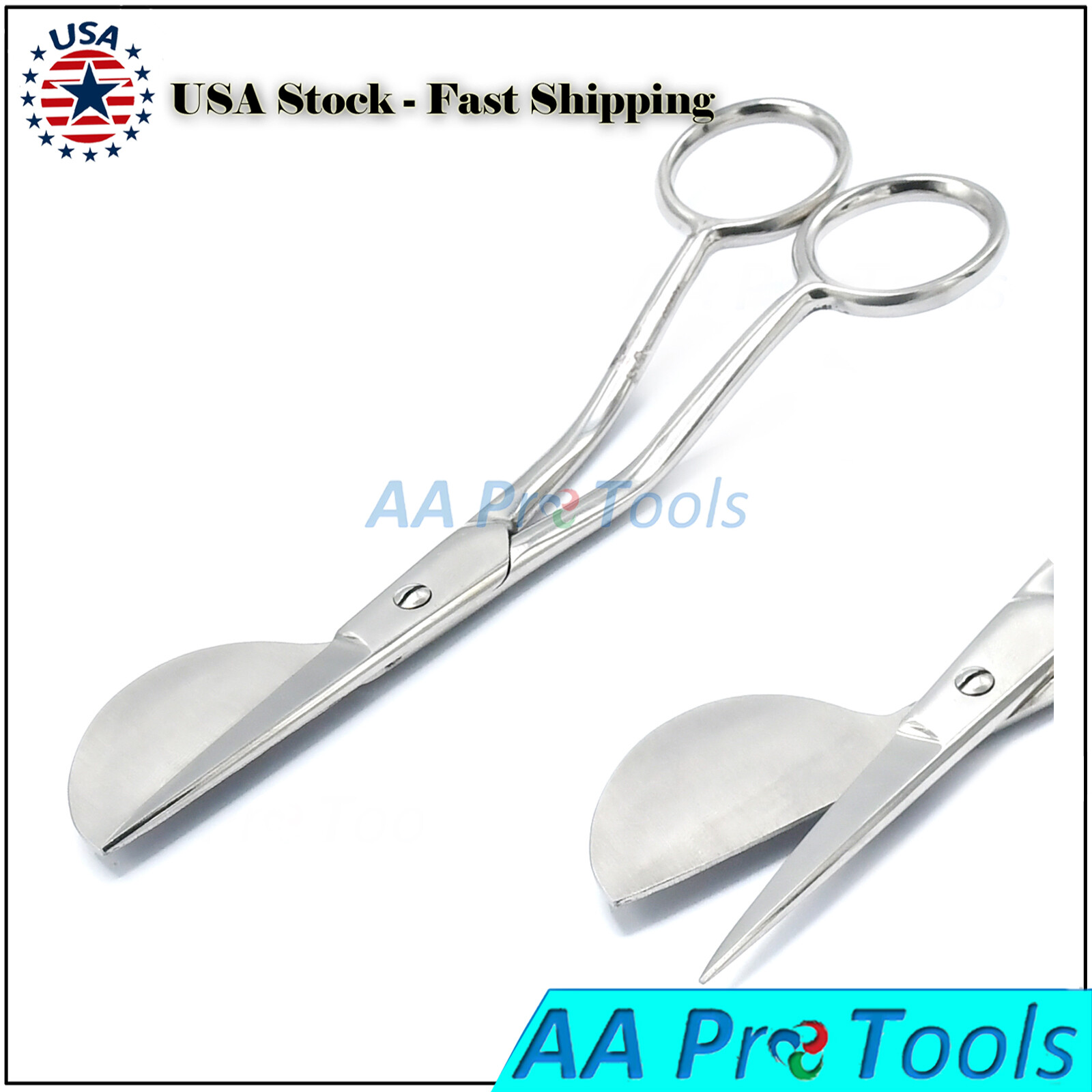 BRANDED NAPPING DUCKBILL CARPET SCISSORS SHEARS SILVER FITTER TOOL HIGH QUALITY
