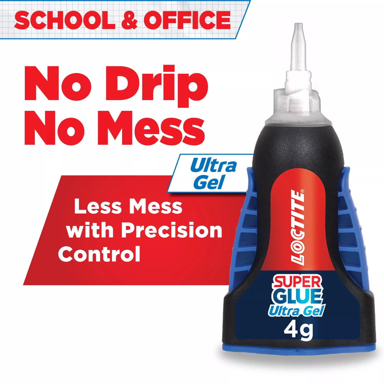 8 Pack Super Glue Ultra Gel Control, Clear, 0.14 Fl Oz Bottle, 1 Pack –