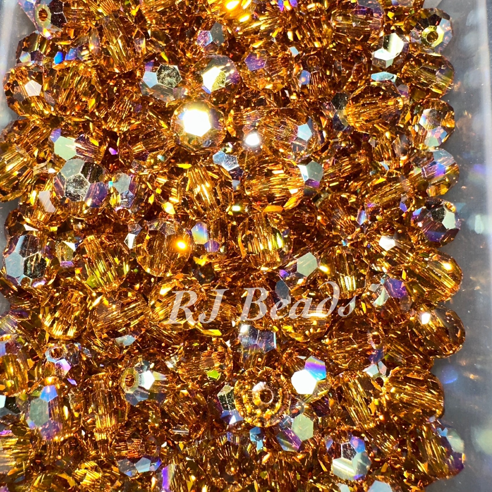 Genuine 6mm Swarovski Crystal 5000 Sparkling Round Jewelry Supply Craft Beads AB