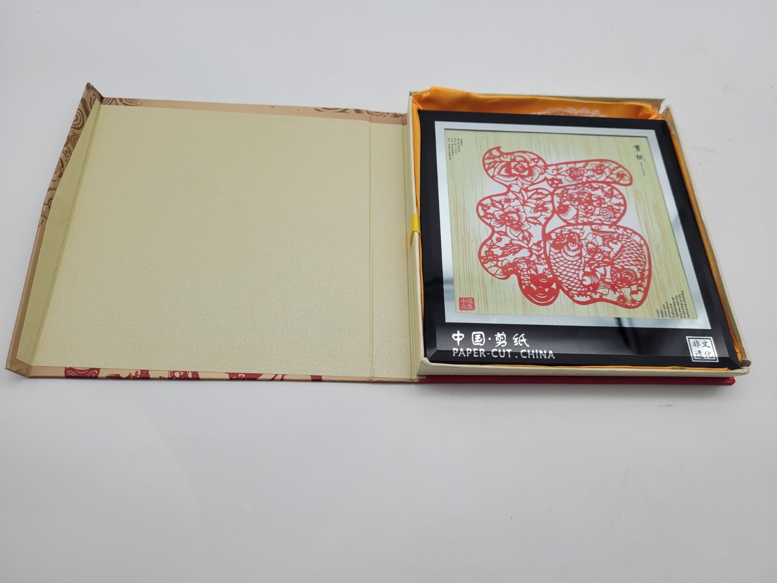 Intangible Cultural Heritage Chinese Paper Cut China Red