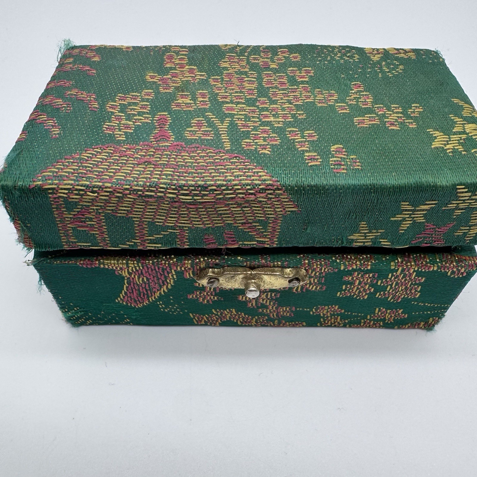 Vintage Chinese Baoding Balls Set Cloisonne Sun Moon Chrome w Case