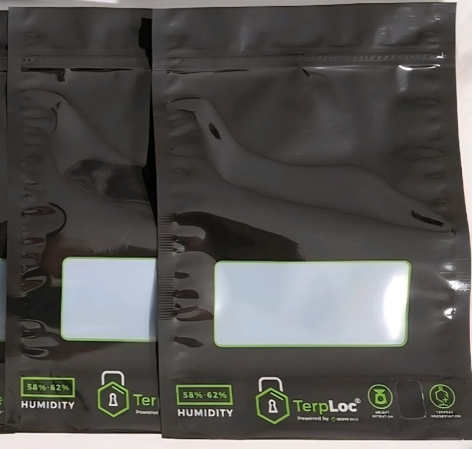 🌴Terploc Grove Bags 1 Oz 2 Pack Lot Authentic Genuine Curing Storage Bags🌴