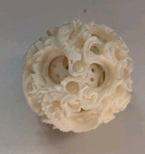 Chinese Carved Layered Dragon Magic Ball