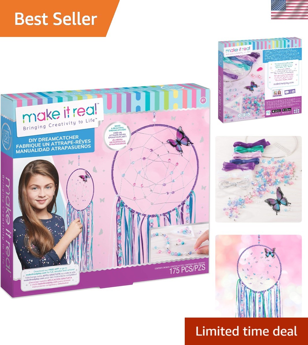 DIY Butterfly Dreamcatcher Kit – Enhance Creativity & Motor Skills for Ages 8+