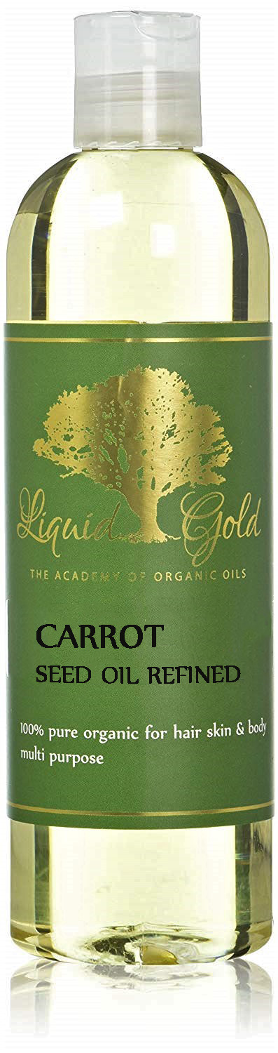 12 oz PREMIUM REFINED CARROT SEED OIL 100% PURE ORGANIC BEST FRESH COLD PRESSED