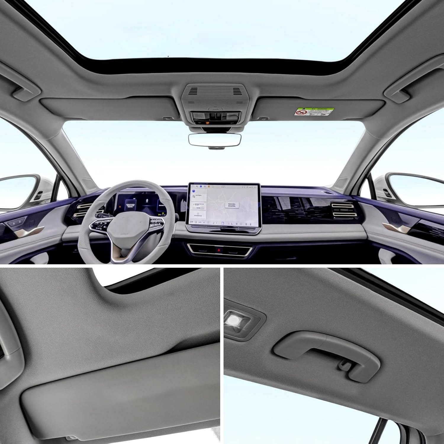 Flat Knit Headliner Gray Fabric Automotive Upholstery Stretch 60″ Wide New