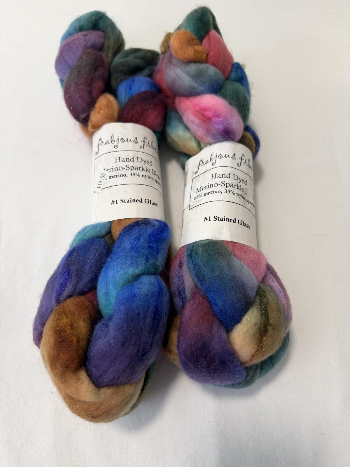 Over 4 Pounds! Spinning Fiber Lot Hand Dyed Hand Painted Wool Bamboo Camel Silk