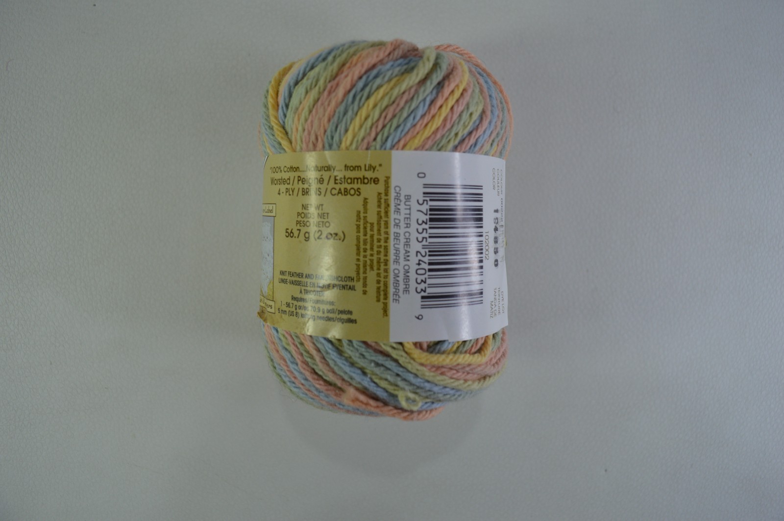 2 Oz Lily Sugar’n Cream Butter Cream Ombre 100% Cotton