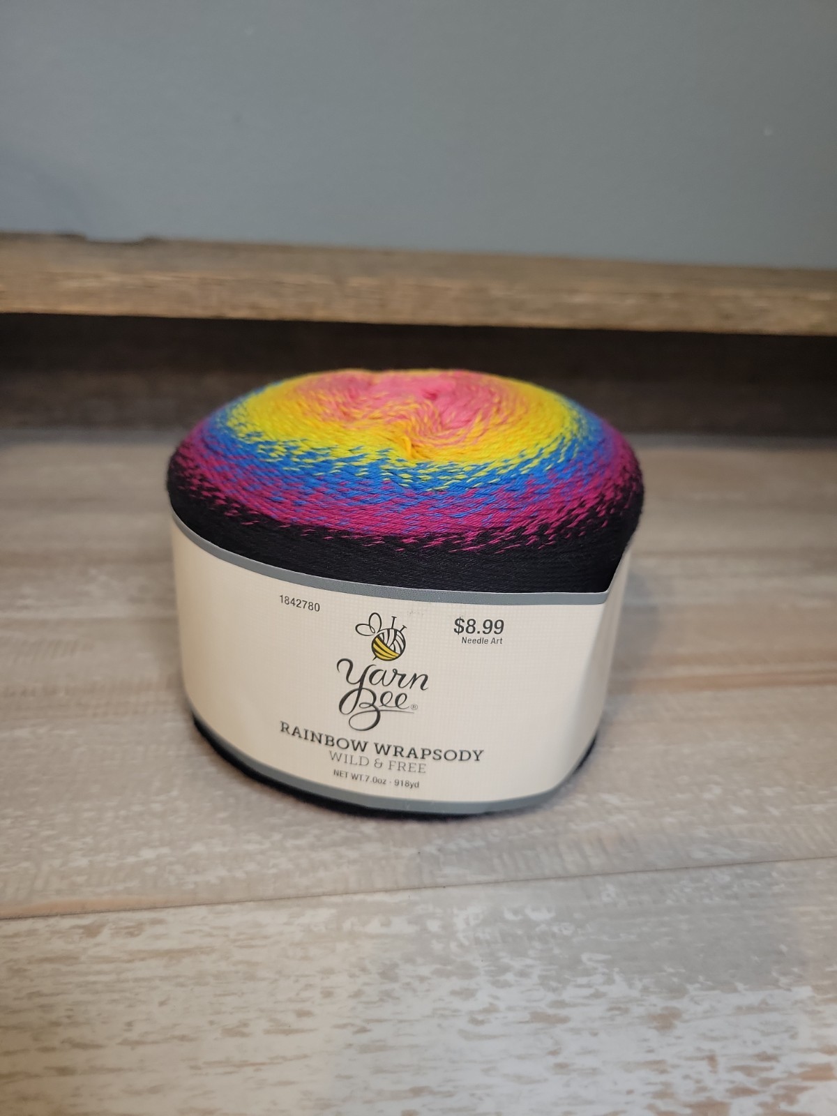 Yarn Bee Rainbow Wrapsody WILD & FREE 918 Yds NOS