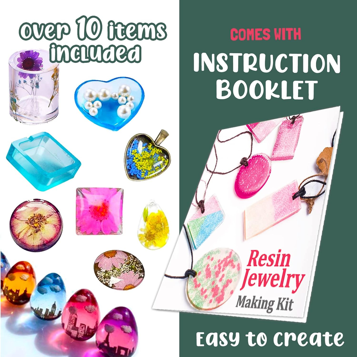 Kit de inicio para hacer joyas King Resin – Resina