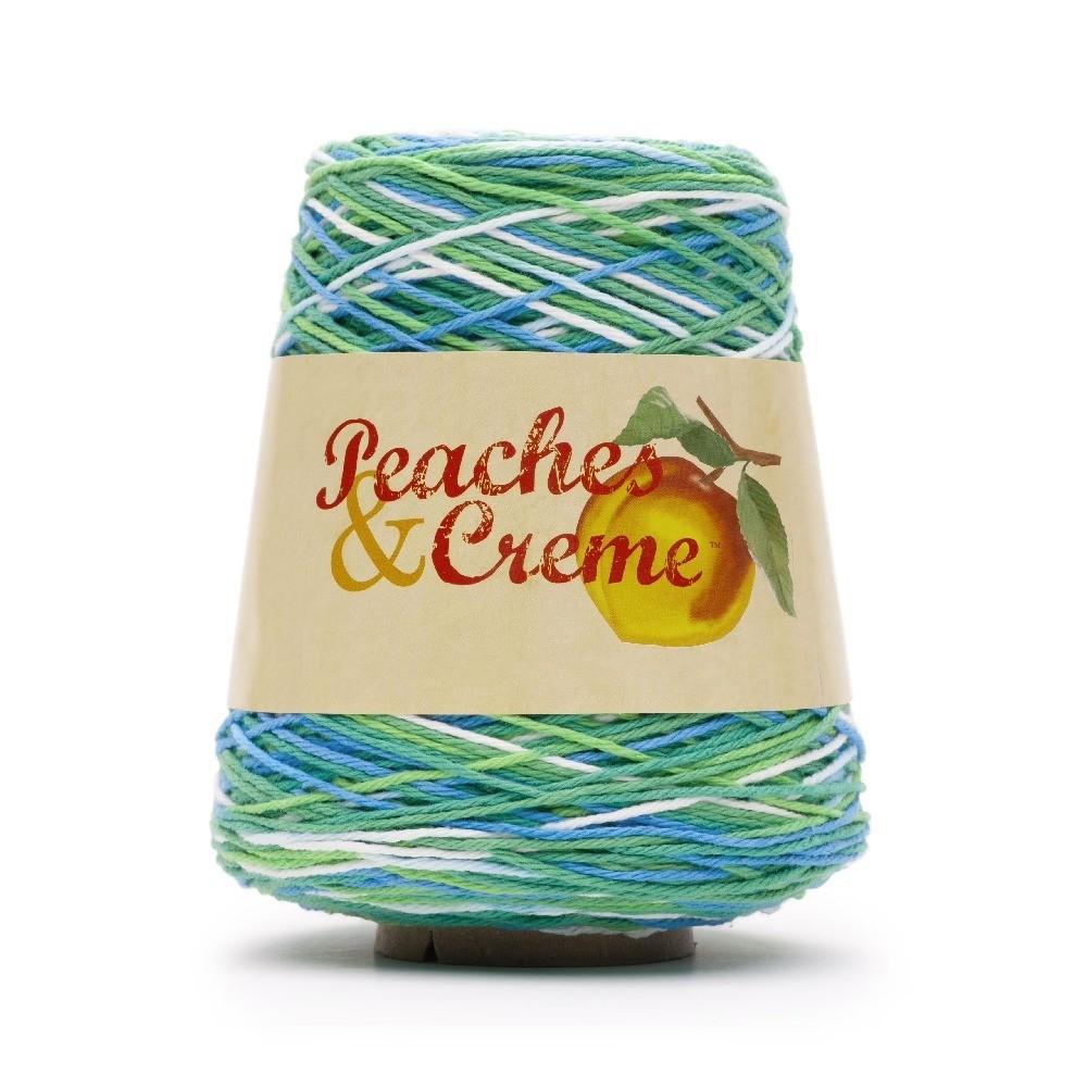 Medium Cotton Yarn 4-Pack, Emerald Green Ombre 14oz 400g, 674 Yards for Crochet