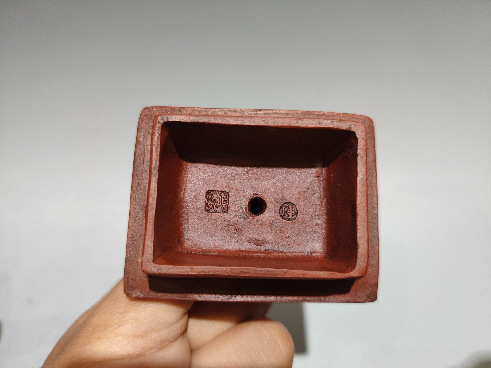 5.9″ Chinese Yixing Zisha Pottery Red Clay Double Crane Longevity Relief Teapot