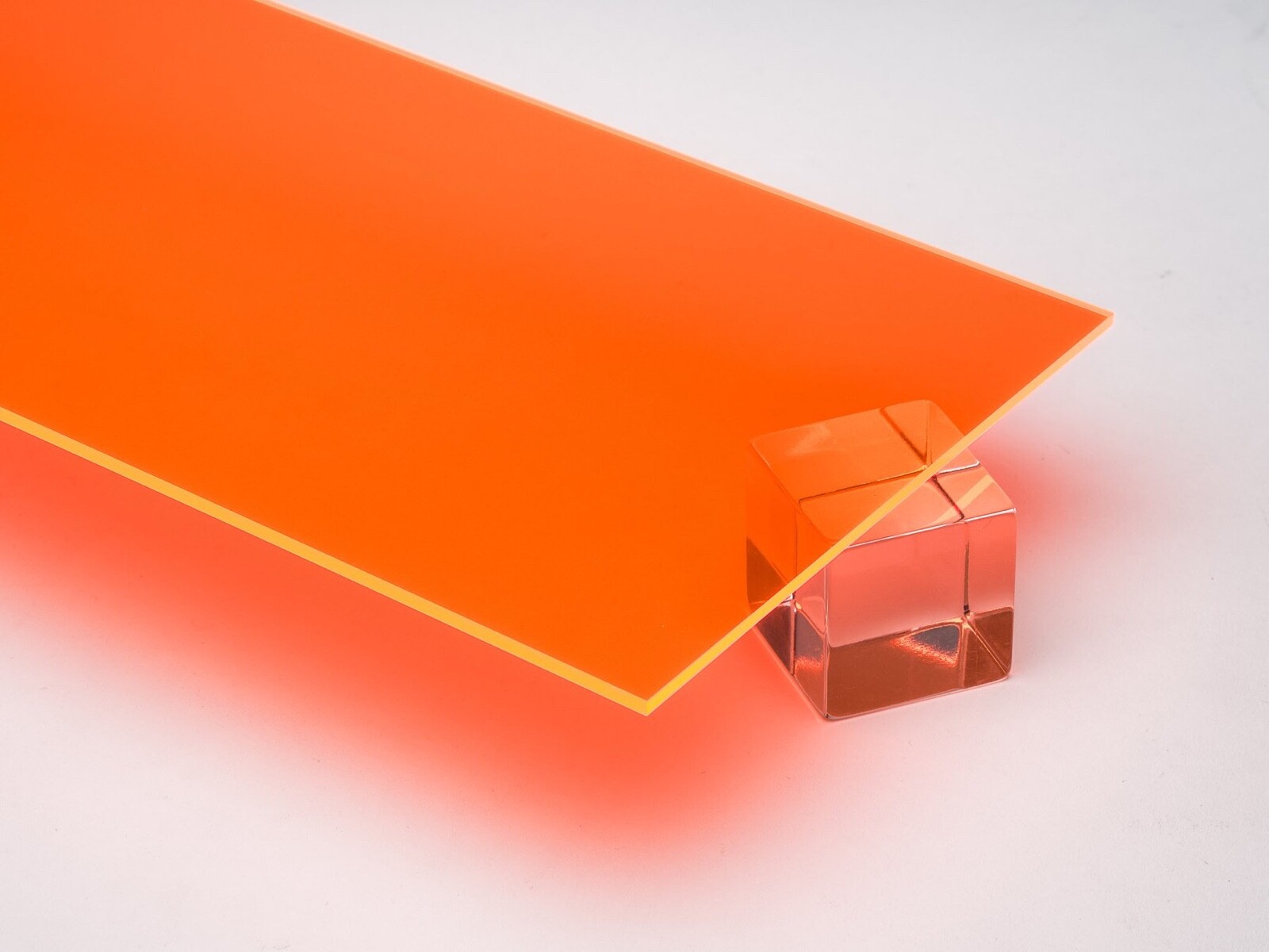 Acrylic Plexiglass Fluorescent Plastic Sheet 1/8″ Thick You Pick The Size Color