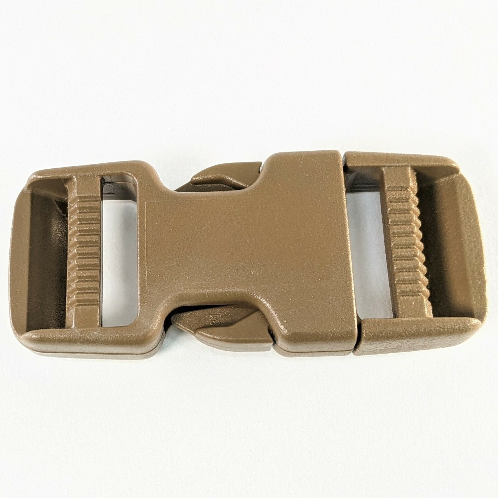 (2 Pack) 1” inch(25mm) Quick Side Release Buckle – Dual-Side Adjust – USA Made 