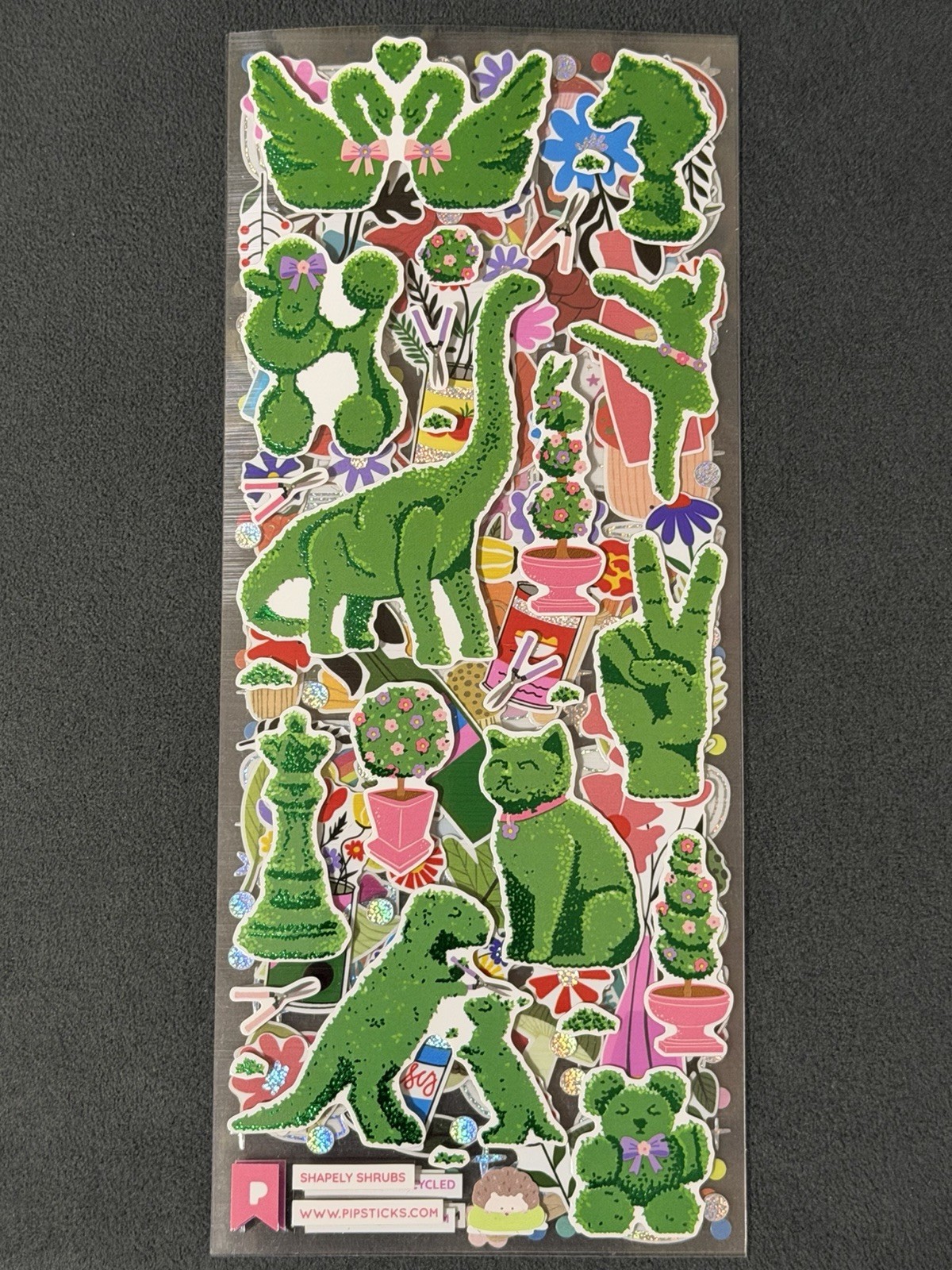 Pipsticks “Plants & Foliage” Sticker Sheets (3x7in) FREE SHIPPING