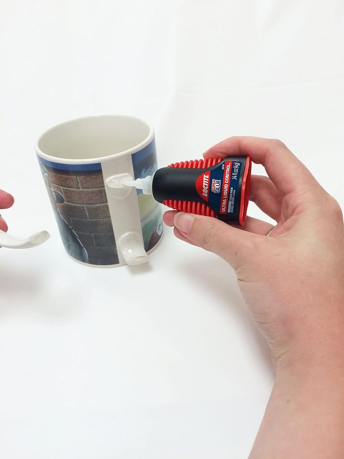 Super Glue Ultra Liquid Control – 0.14 oz Clear Repair Formula for All Surfaces