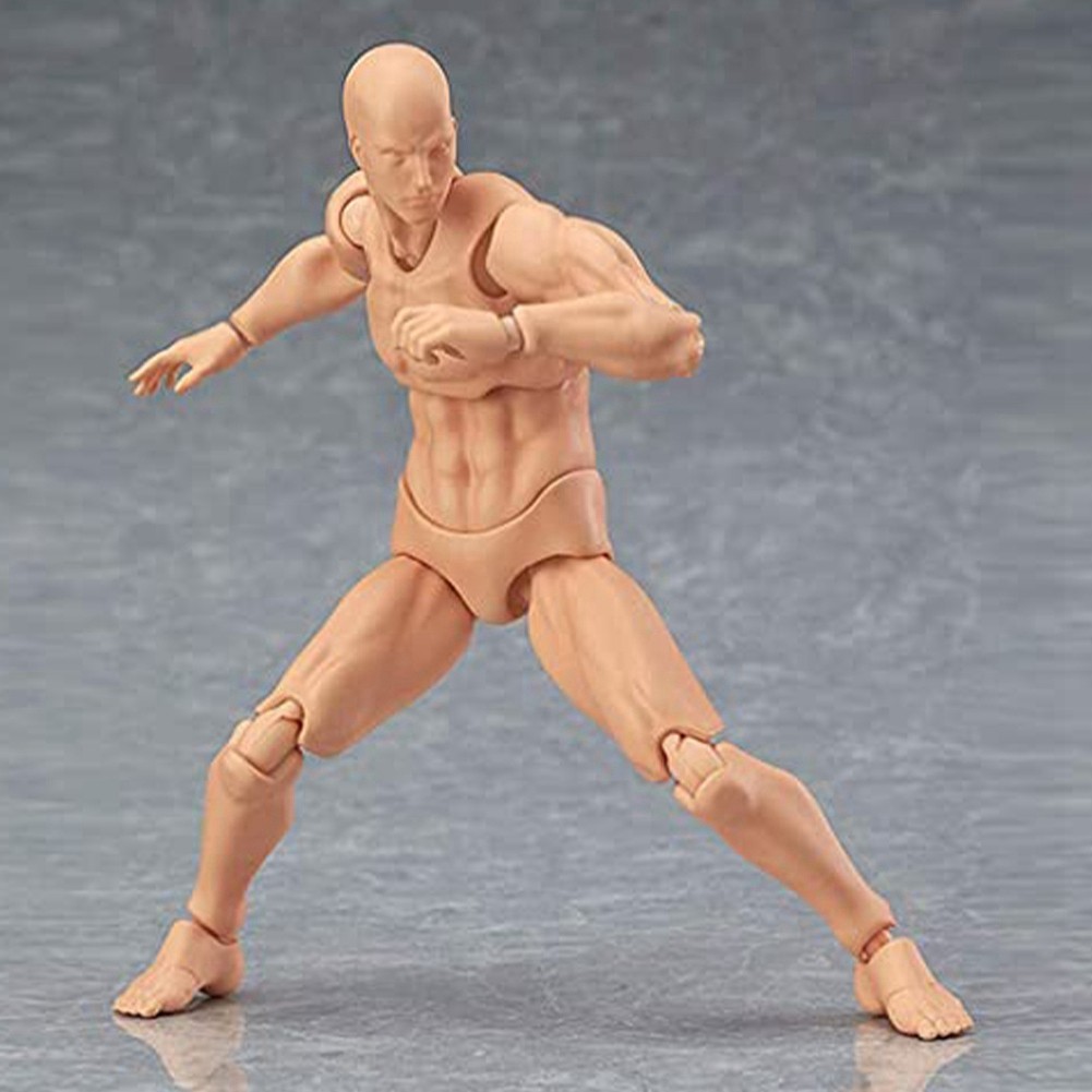 Body Doll, Artists Manikin Blockhead Jointed Mannequin Drawing Figures9361