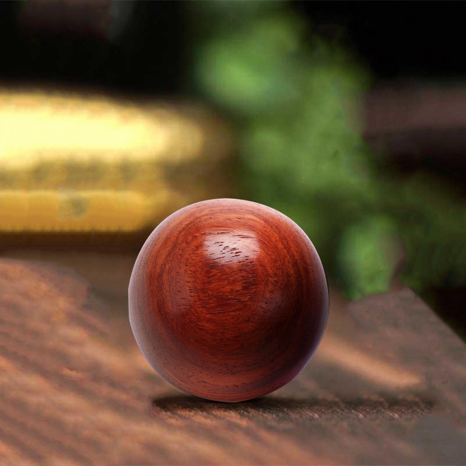 5Cm Wooden Stress Baoding Health Exercise Handball Finger Massage Chinese7415