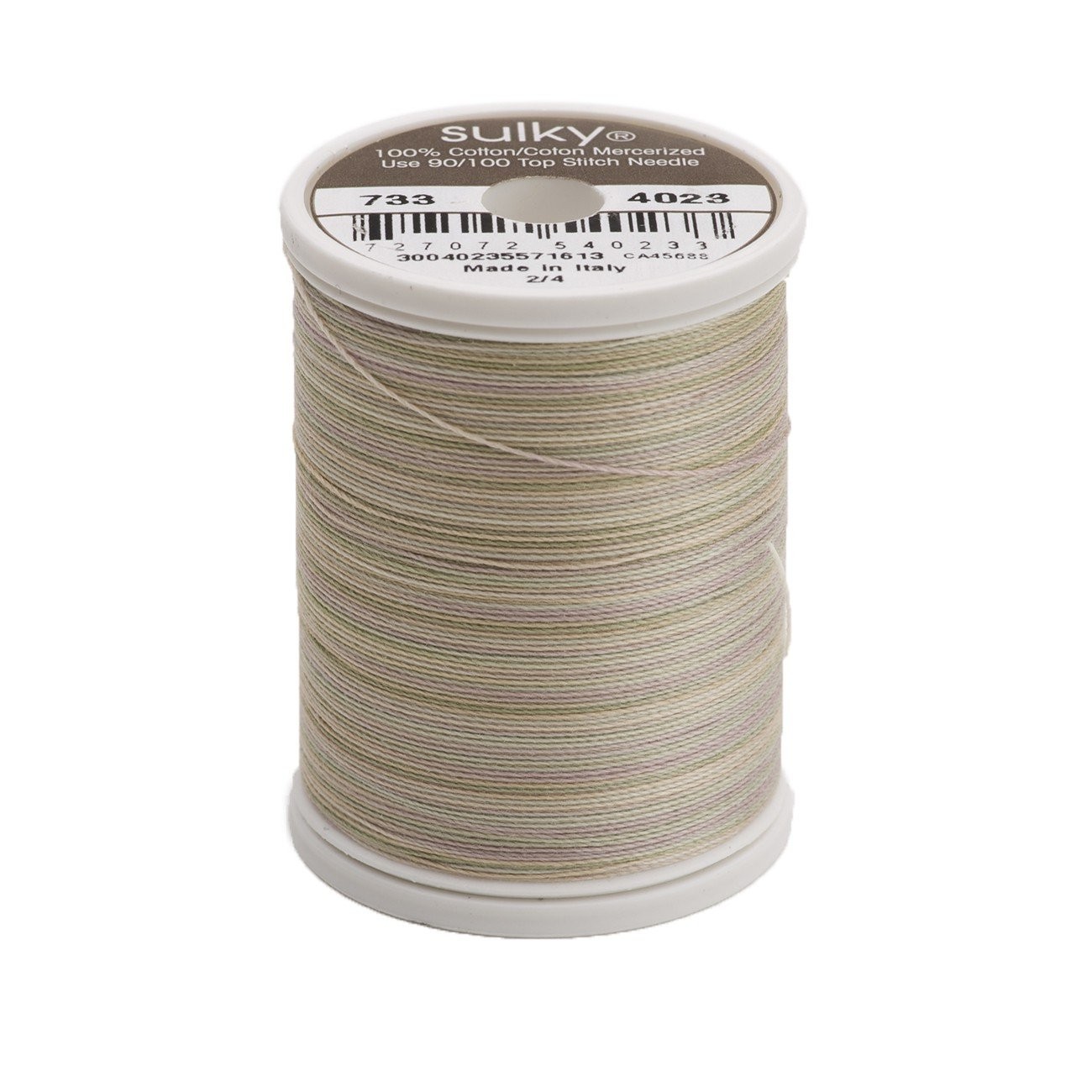 500yd 30wt Blendables Thread Natural Taupe Variegated Color for Quilting