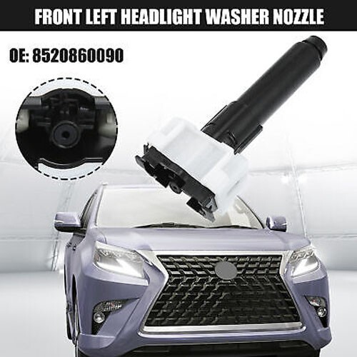 8520860090 Front Left Headlight Washer Nozzle for Lexus GX460 Base 14-17
