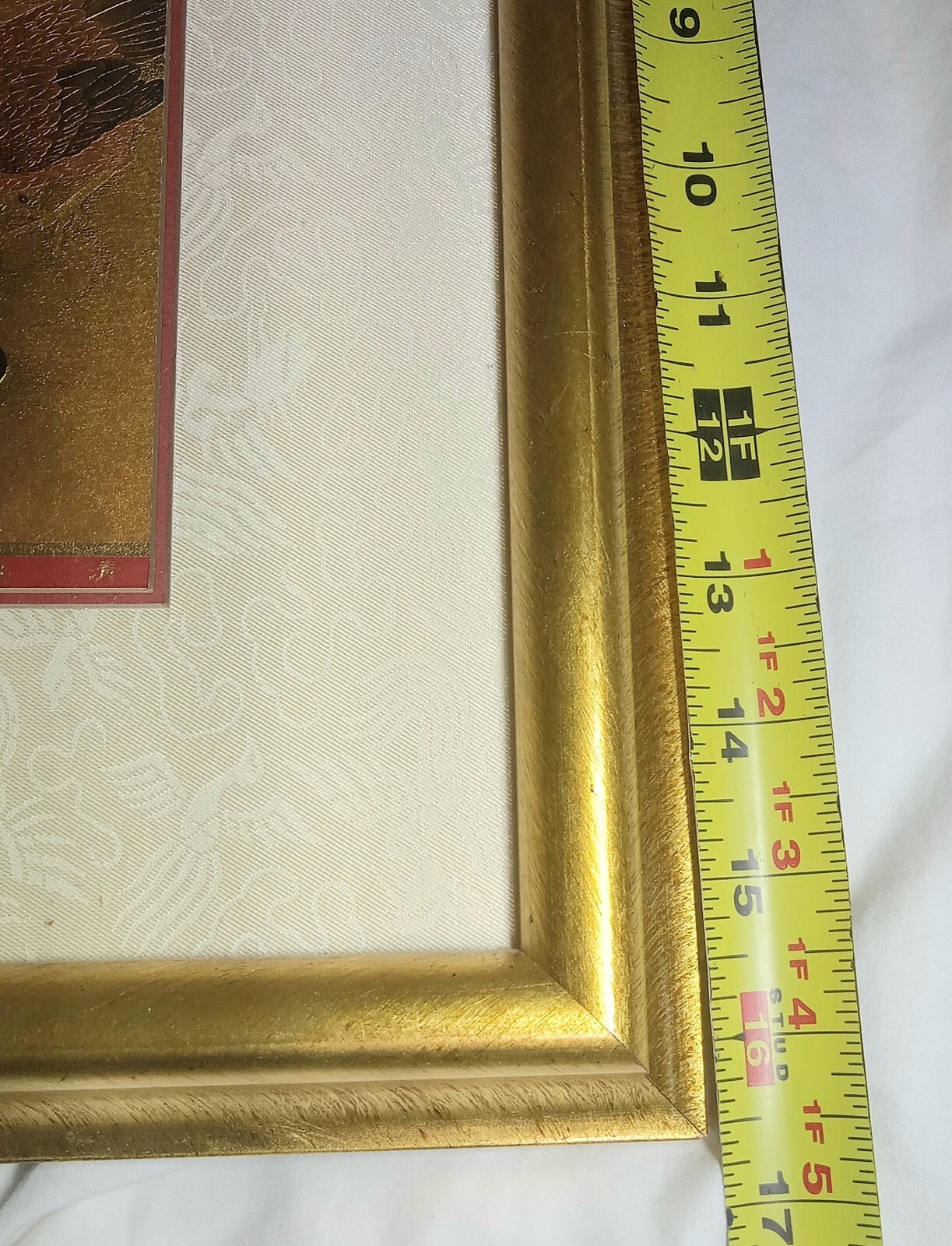NATIONAL PALACE MUSEUM Taste,Gold and Art PEONIES Painting 99% Gold Plate Print