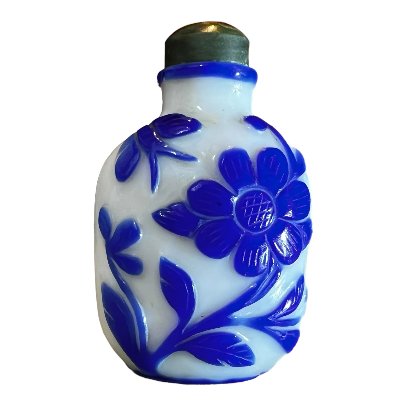 Vintage Peking Glass Snuff Bottle