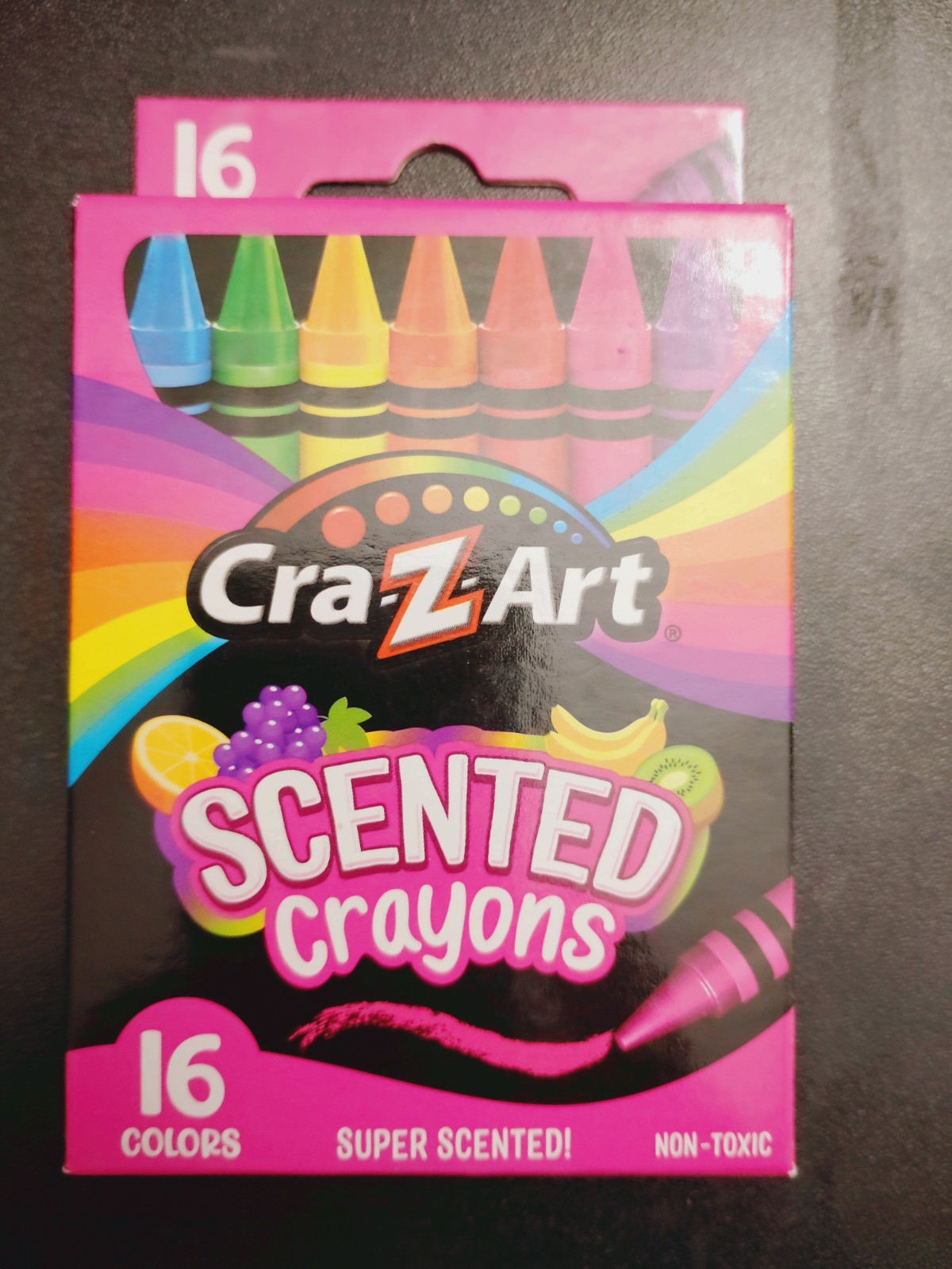 Cra-Z-Art Scented Crayons 16 Colors Multicolor Non-Toxic MPN 69558DT