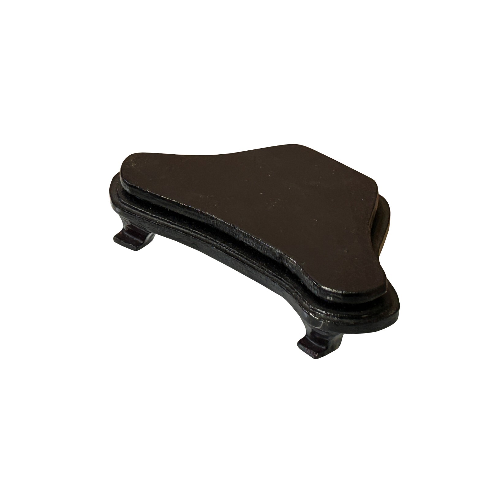 2.5″ Dark Brown Wood Irregular Shape Display Stand Riser Easel ws4123