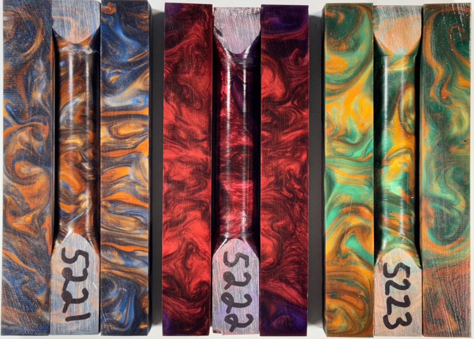 Pen Blanks * $7ea * 10 Pack $59.99 * Epoxy Resin