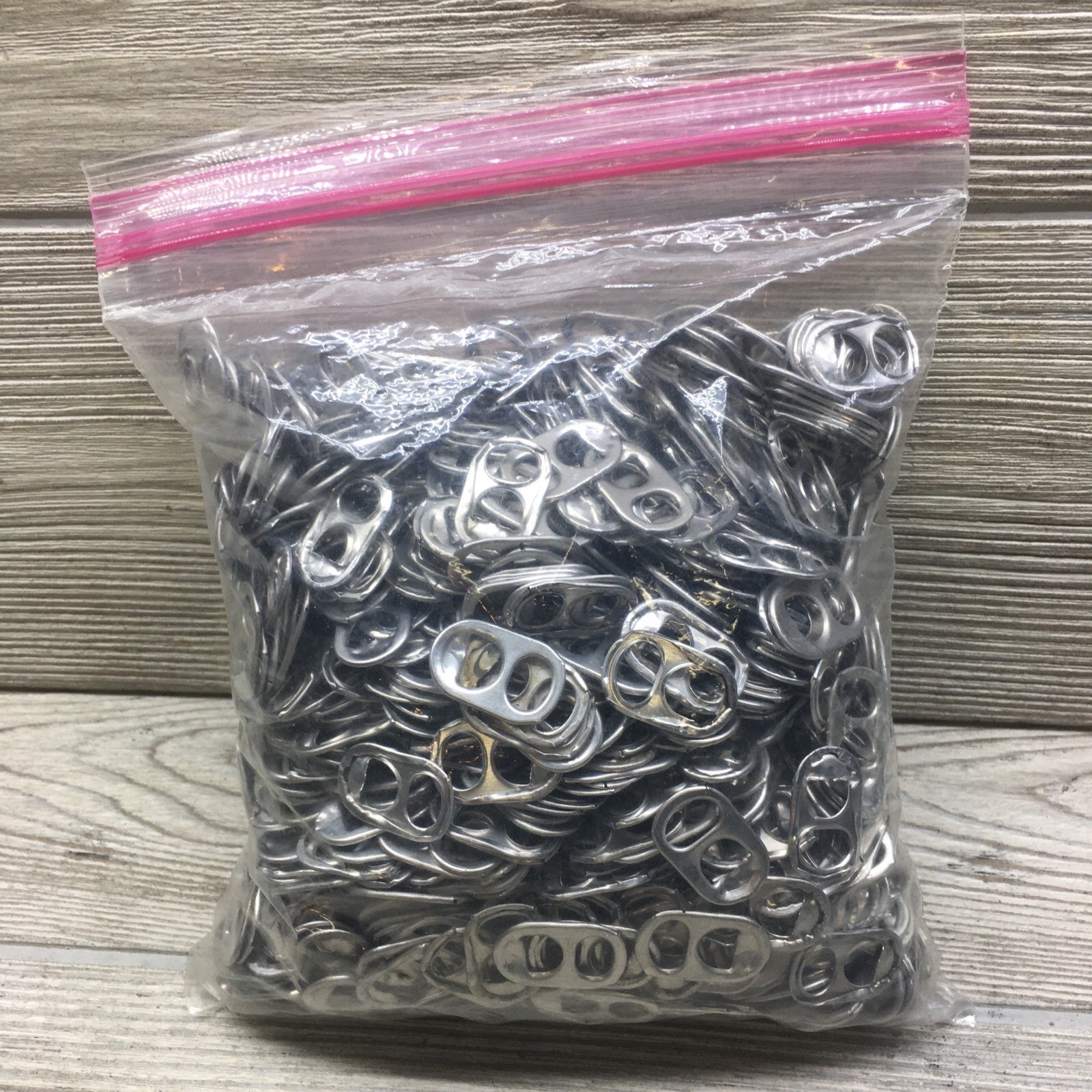 1,000 + Clean Aluminum Can Tabs Soda Silver Pop Tops Beer Soda Metal Crafts