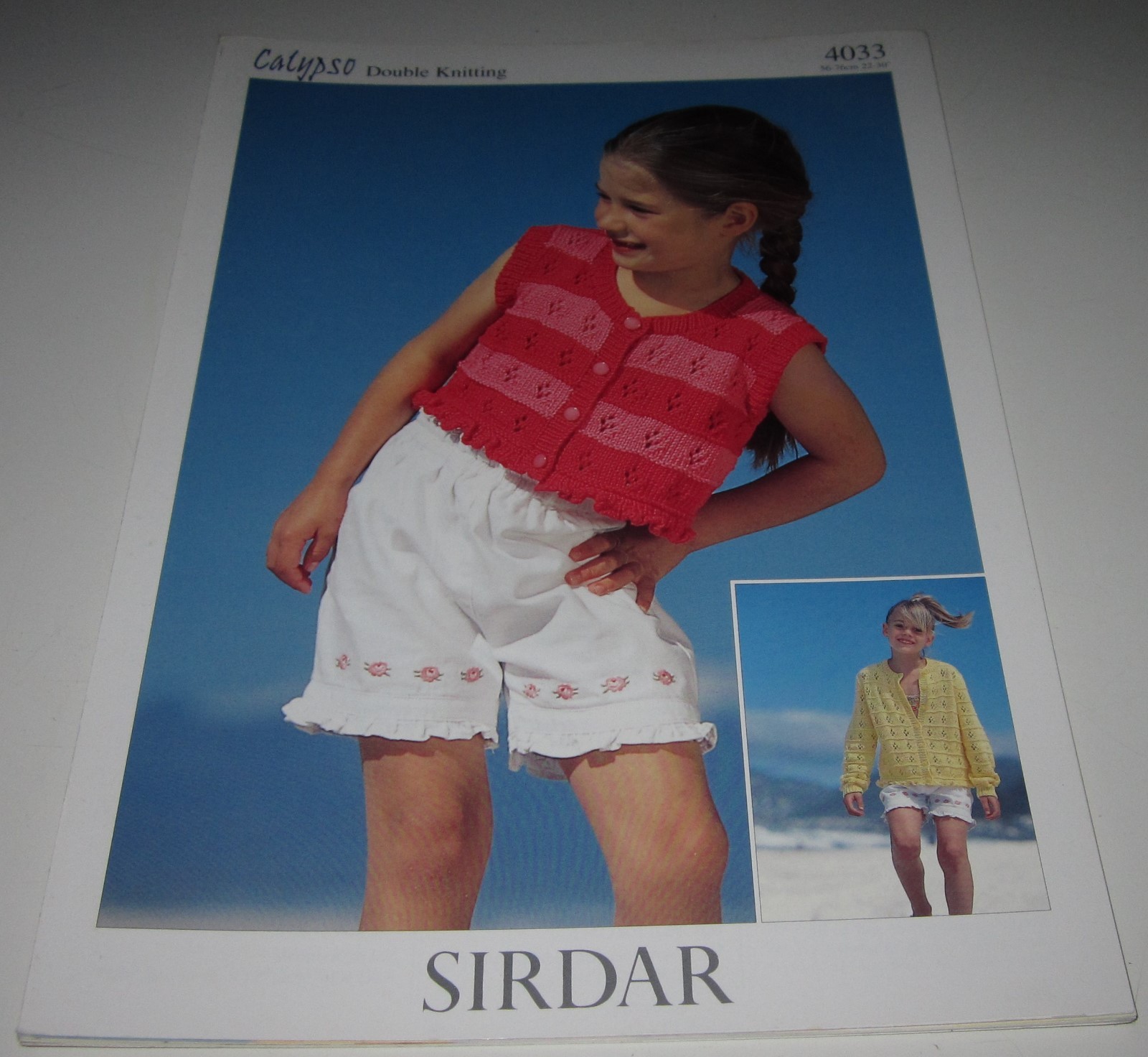 Lot of 9 SIRDAR dk Knitting Yarn Patterns for GIRLS Ages 1 thru 13 years