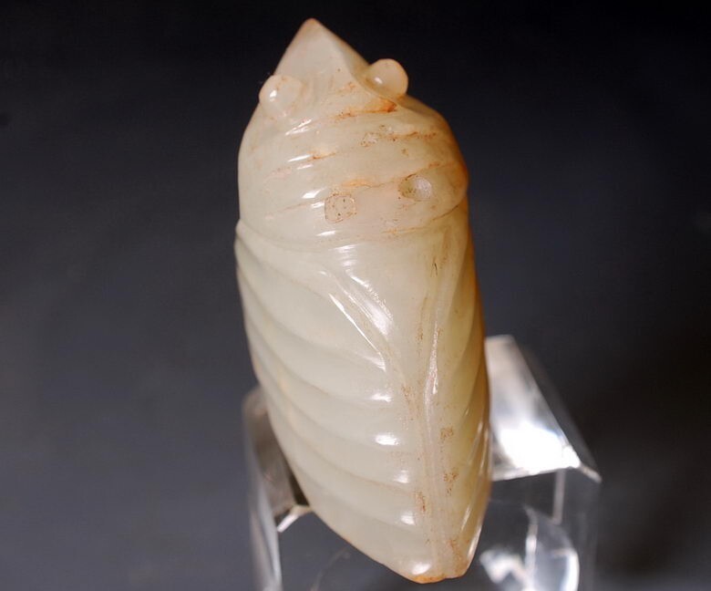 ELEGANT Chinese jade culture BIRD PiXie Pendant!