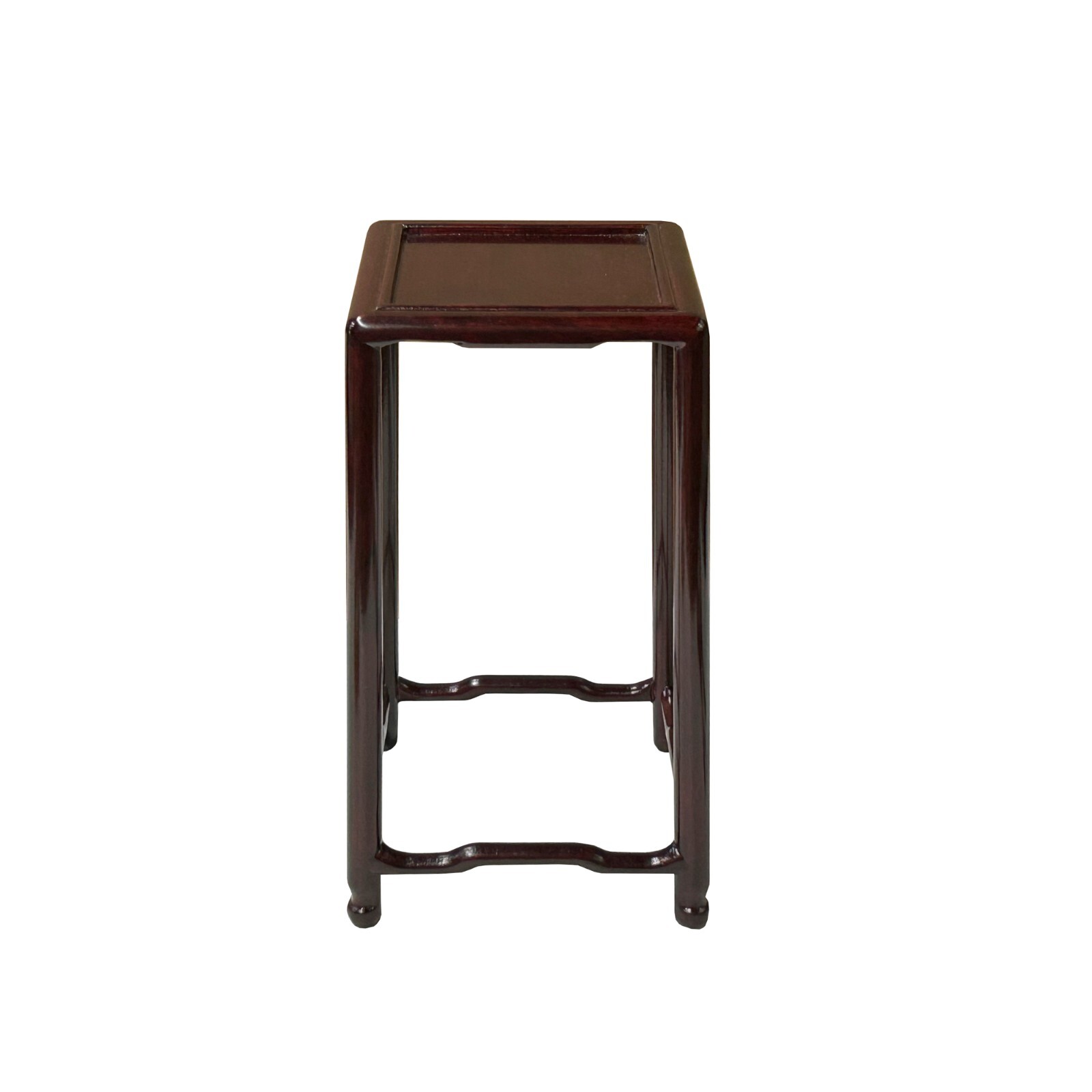 3.25″ Reddish Brown Square Slim Legs Tall Wood Display Stand Easel ws4288C