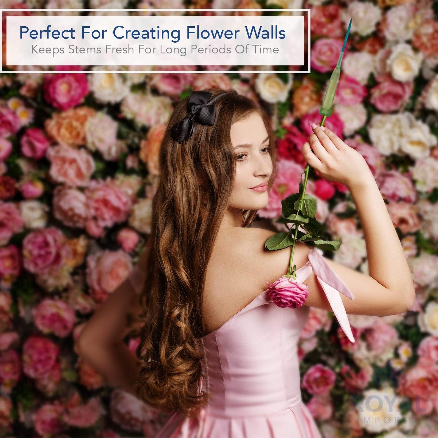 Waterproof 25-Pack 3-inch Floral Water Tubes – Perfect for Arrangements & Gifts