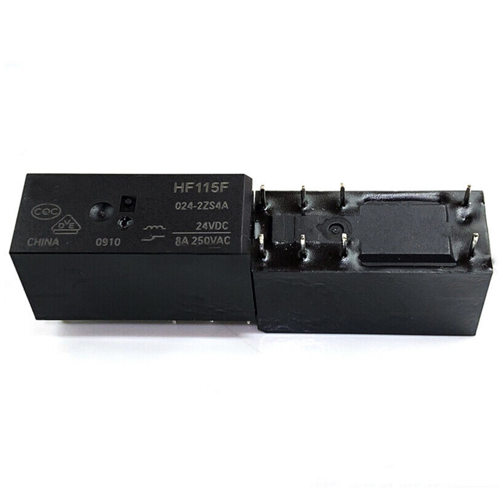 5Pcs JQX-115F-024-2ZS4A 24VDC Power Relay 8A 250VAC 8Pin NEW