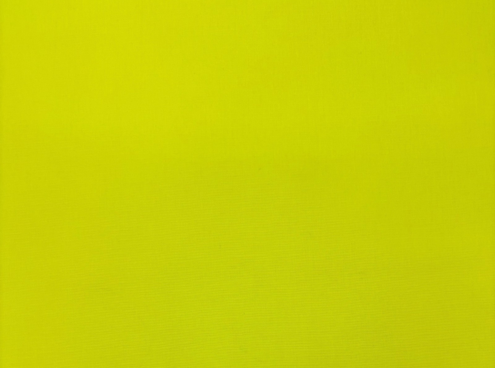 POLYESTER COTTON RIPSTOP FLORESCENT YELLOW 4.5oz FABRIC BY THE YARD 69″W