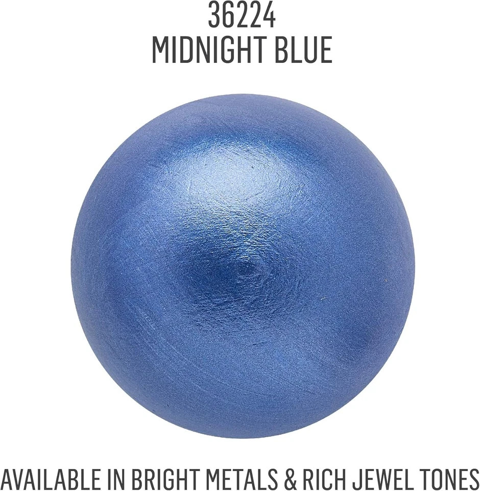 FolkArt Metallic Acrylic Craft Paint, 2 Fl Oz (Pack of 1), Midnight Blue