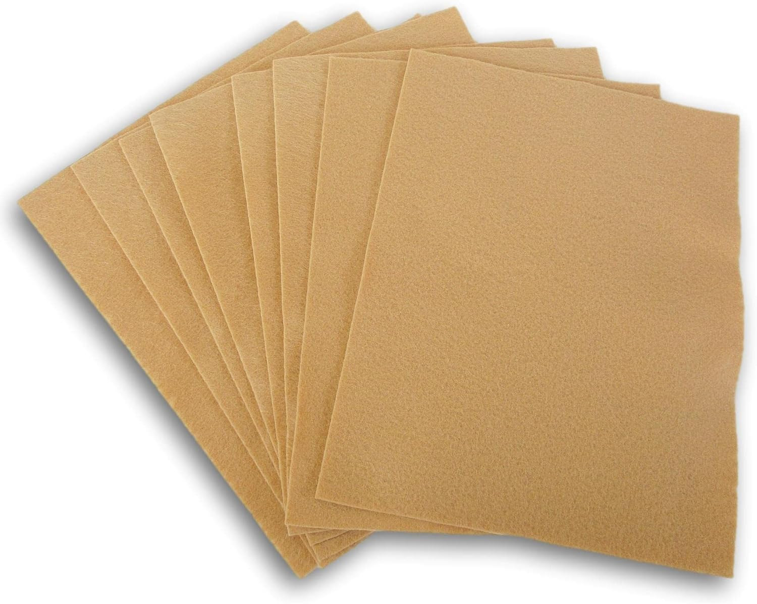 Acrylic Felt Sheets Craft Sewing DIY Set – Solid Color Sheet Packs – 9 X 12 Inch