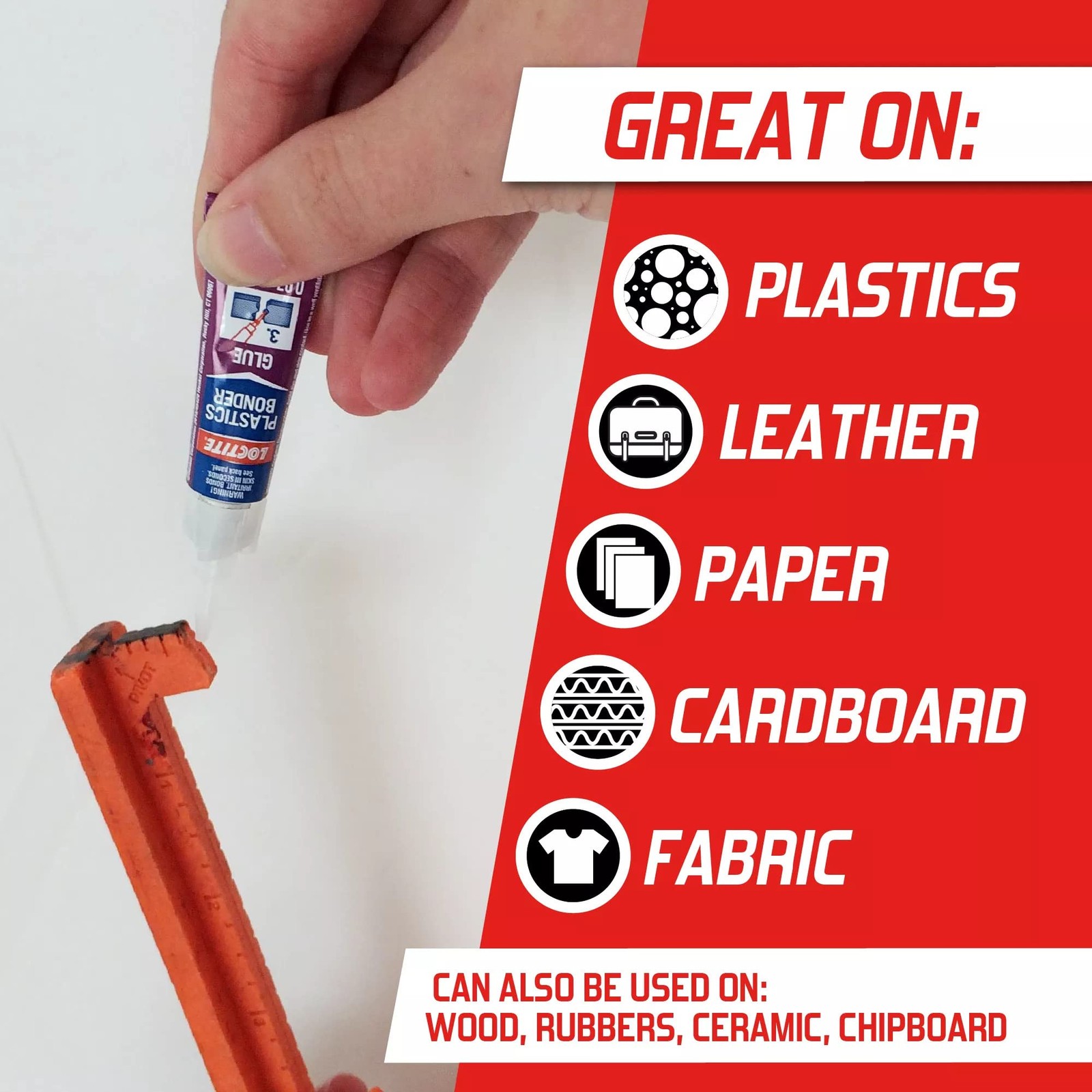 Sistema De Union De Plastico Super Glue, Superglue Transparente Para Plastico,