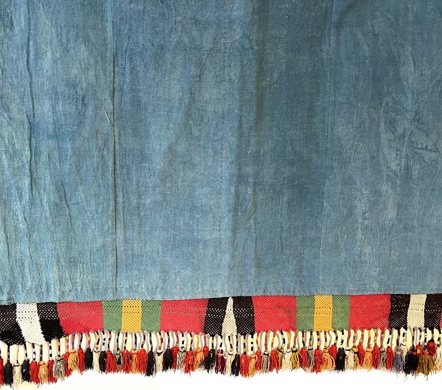 OLD CENTRAL ASIAN UZBEK LAKAI FESTIVE BROCADE HORSE COVER