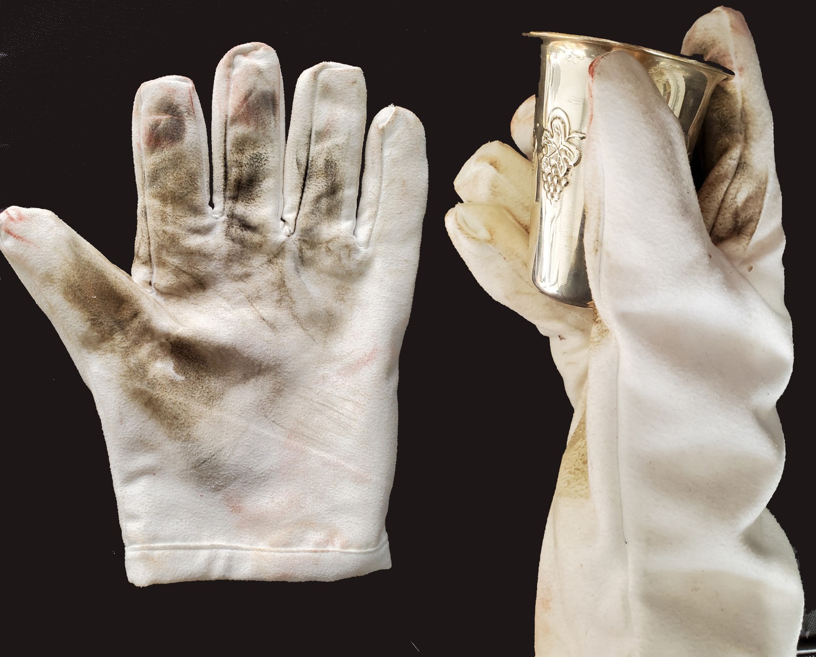 JSP®JEWELERS POLISHING GLOVES, WHITE, PAIR