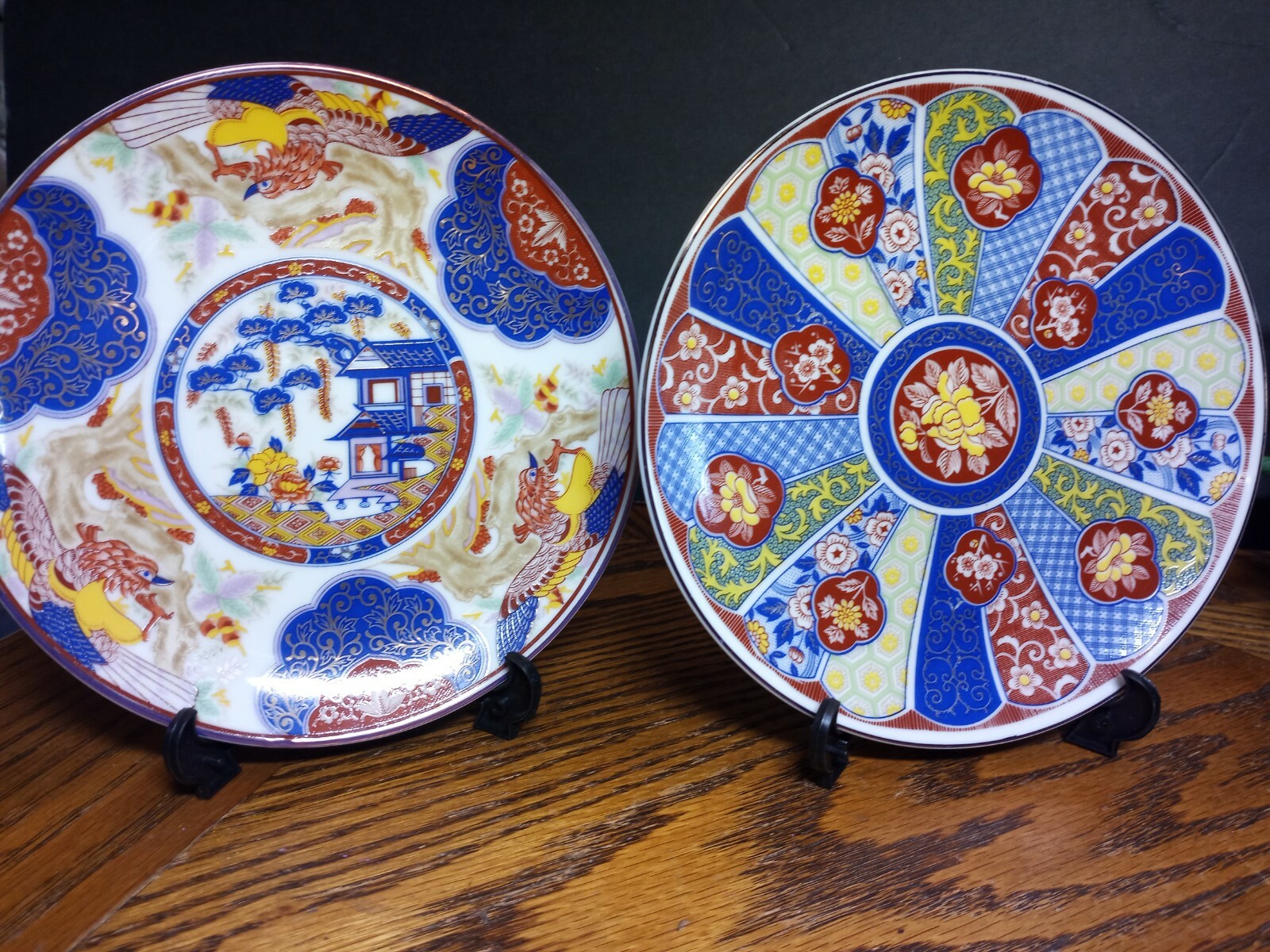Asian Plates 6” Set of 2 Japan