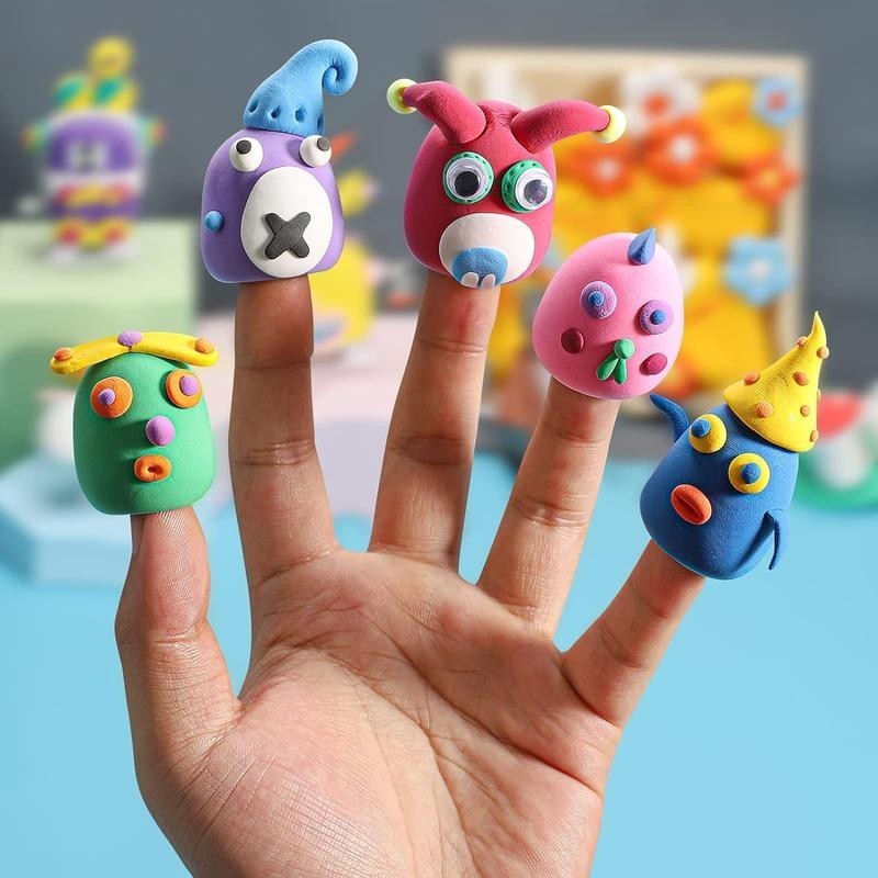 24 Colors Magic Clay Nature Color DIY Air Dry Clay with tool as Best Present