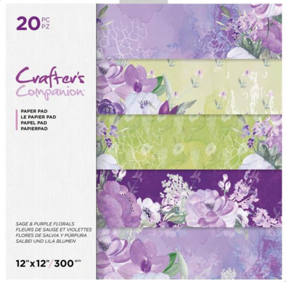 Crafters Companion Huge Selection of (21) 12×12 Paper Pads, A Lifetime Supply!