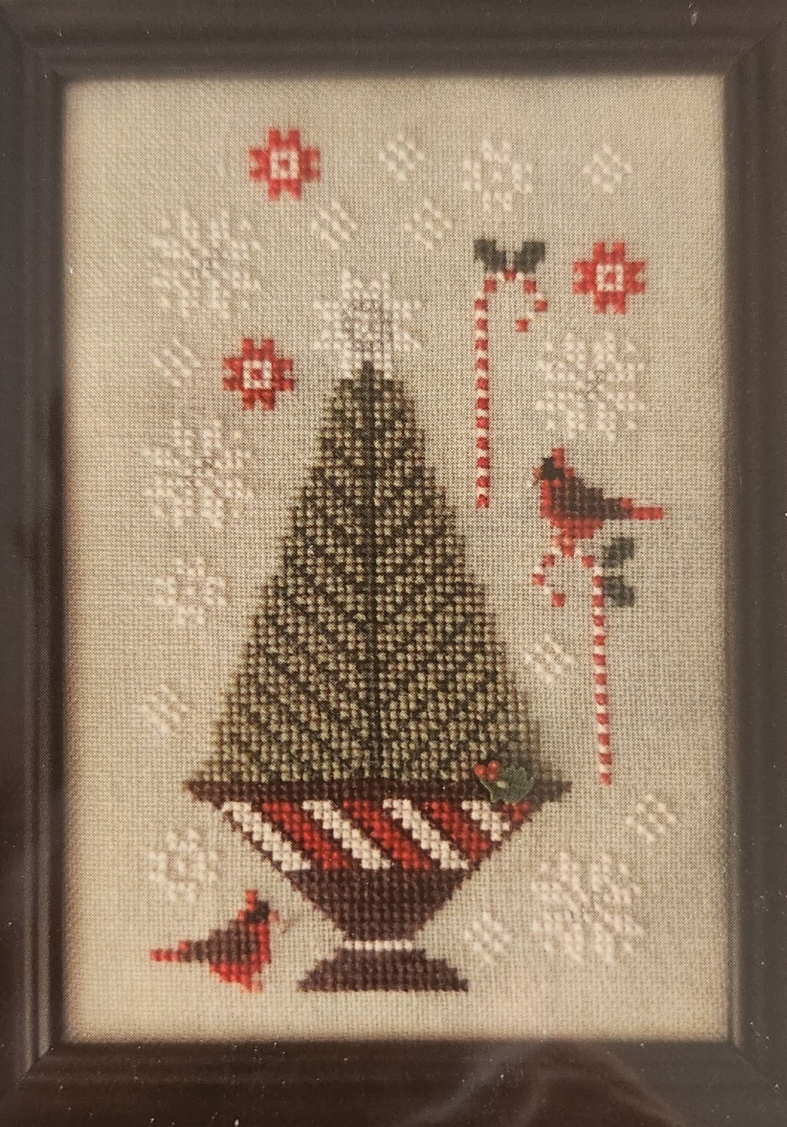 Cross Stitch Pattern # 17 – Wintergreen – Stitches by Ethel