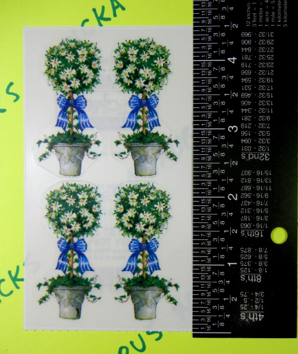 Frances Meyer Daisy Topiary Small Sticker Sheet