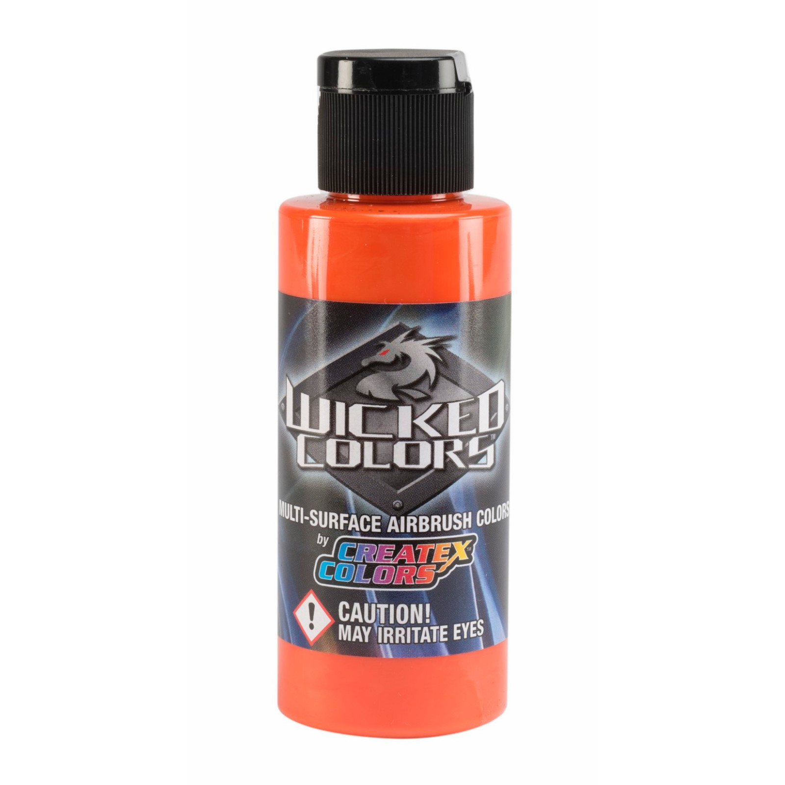 Createx Wicked Colors W004 Orange 2oz. water-based universal airbrush paint