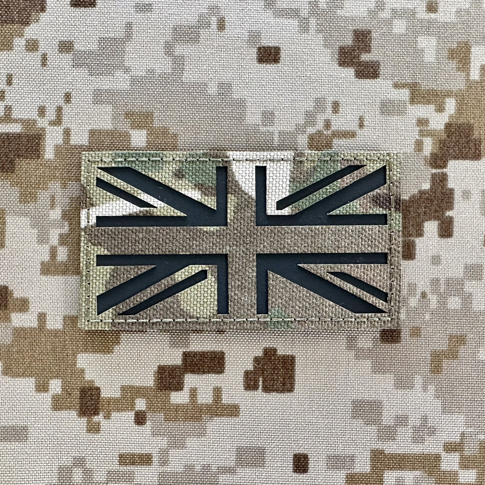 United Kingdom UK Flag Patch Multicam OCP IR – Hook & Loop